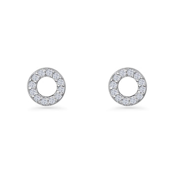 Circle Stud Earring